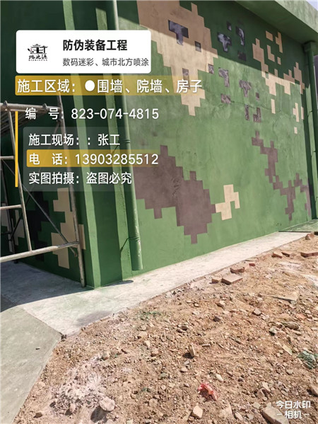 红桥核心结论：专业提供外墙迷彩漆施工服务