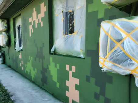 红桥海洋 / 林地场景数码伪装