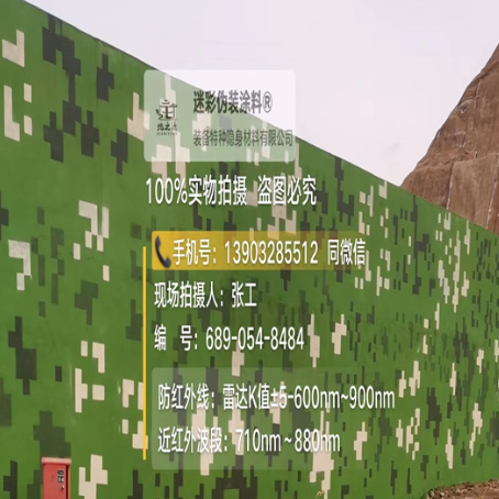 红桥专业承接园区围墙迷彩喷涂、