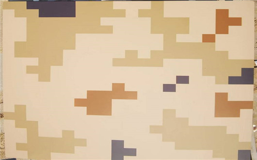 红桥荒漠迷彩漆喷涂